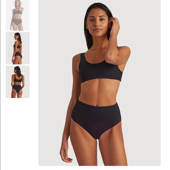 Kit and Ace Other - KIT AND ACE High Rise Cheeky Swim Bottom Reversible